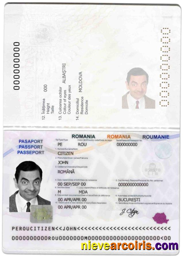 Romania passport
